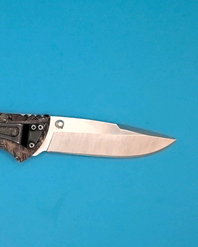 Buck USA FOREST CAMO 286 Lockback Plain Edge Folding Pocket Knife!
