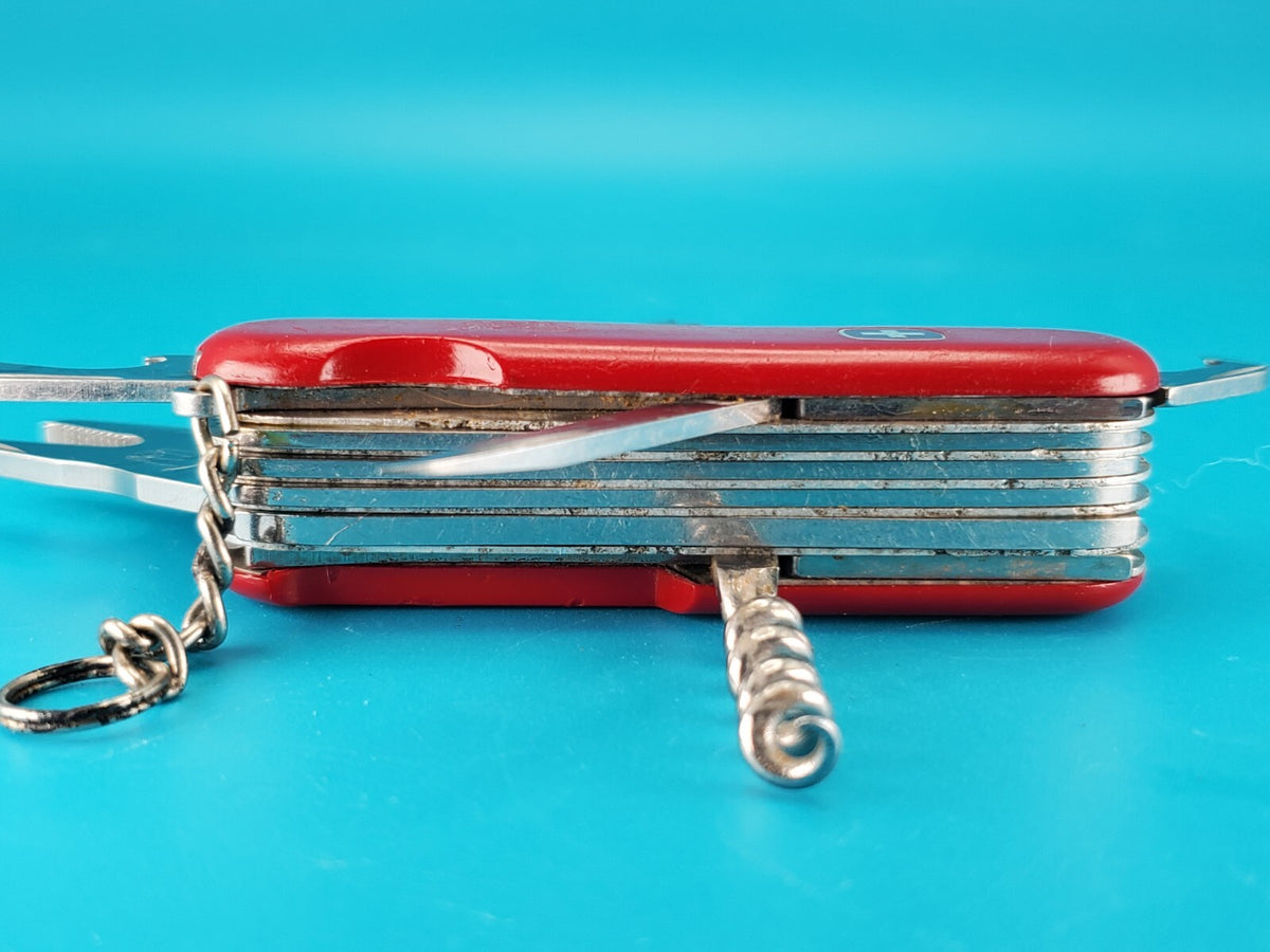 Wenger Seafarer Red Swiss Army Knife Multi Tool! 85mm