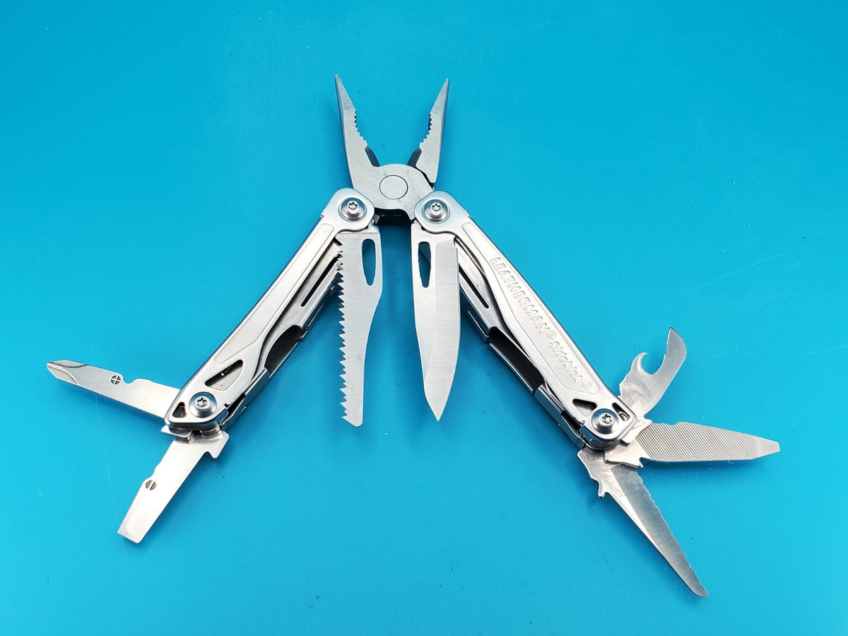 Leatherman Sidekick Multi-Tool, Knife, Pliers, Saw, Stainless!