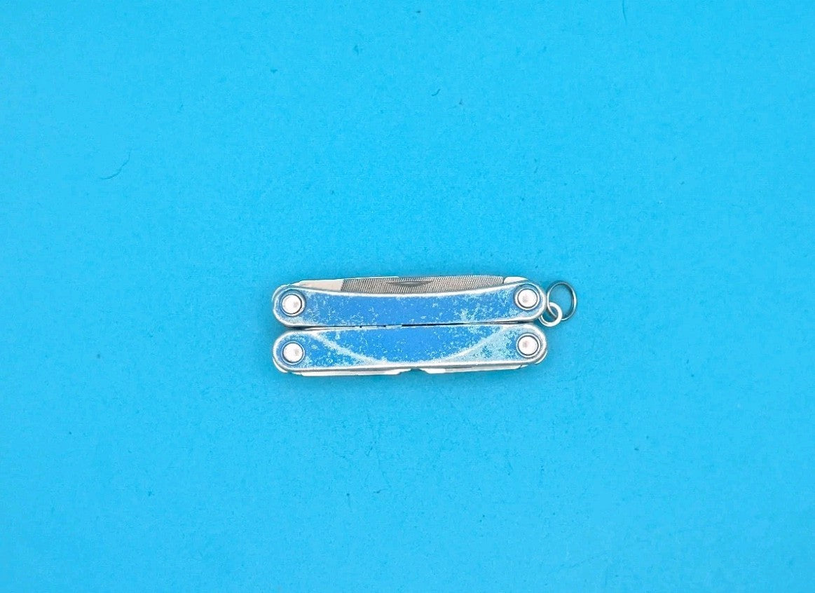 Leatherman SQUIRT PS4 Multi-Tool With Pliers Scissors Knife BLUE!