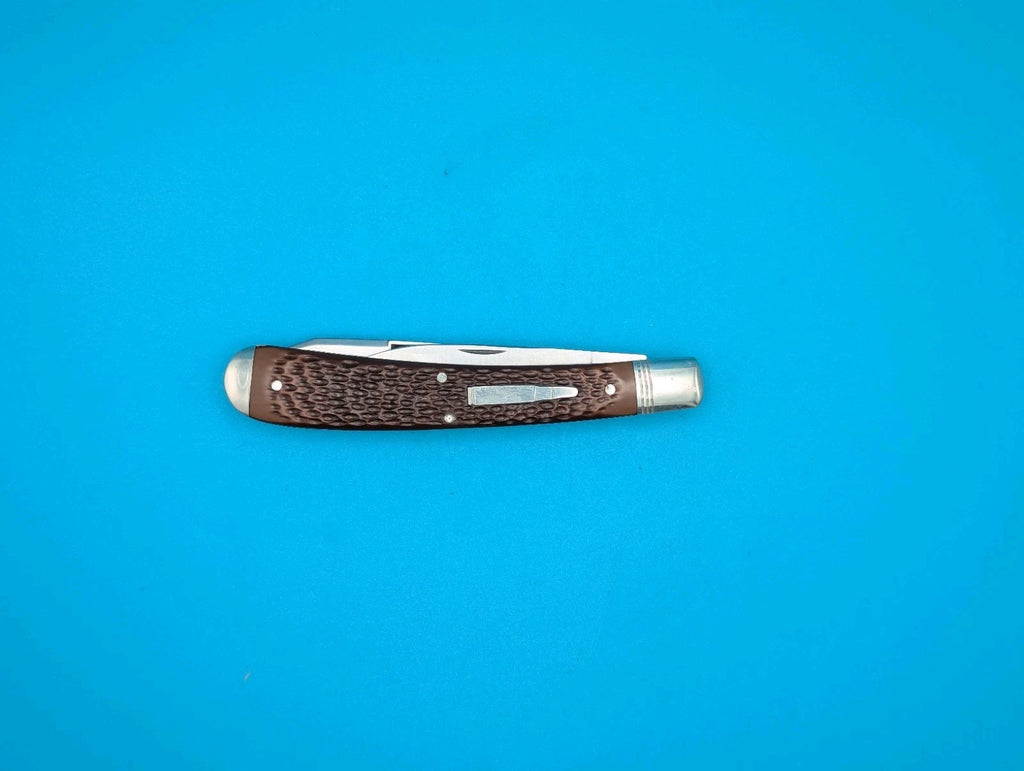Remington R1273 Folding Blade Knife 9.5" X 5.25" Master Guide 1995 Bullet USA