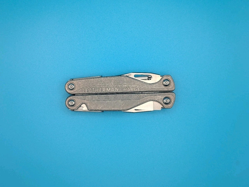 Retired New Leatherman Charge+ TTi Titanium Multi-Tool S30V Nylon Sheath