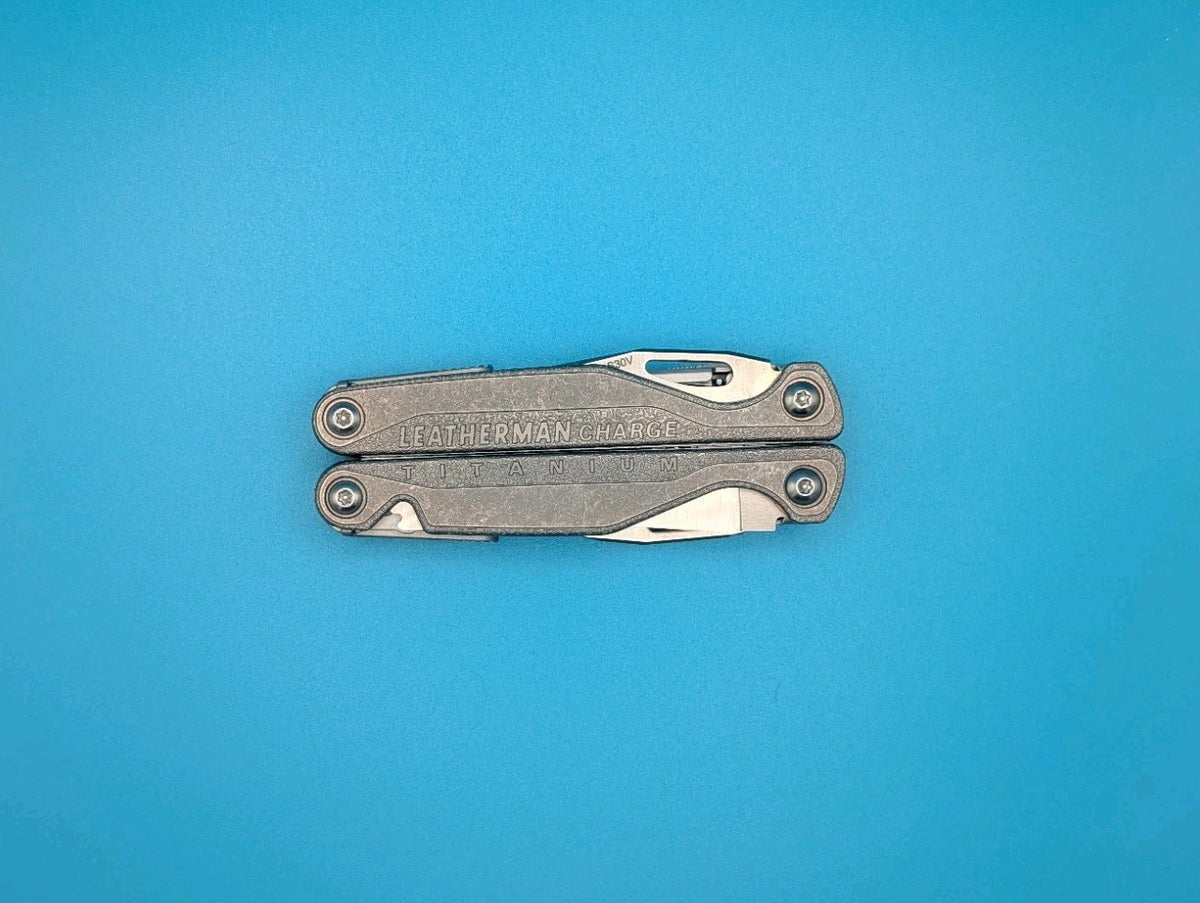 Retired New Leatherman Charge+ TTi Titanium Multi-Tool S30V Nylon Sheath