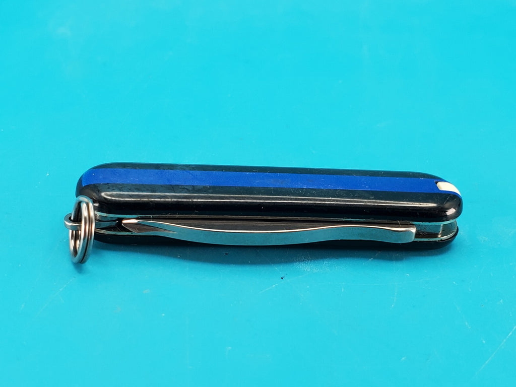 Victorinox Rally BLACK & BLUE Swiss Army Knife Multi Tool! PROJECT PEACEKEEPER
