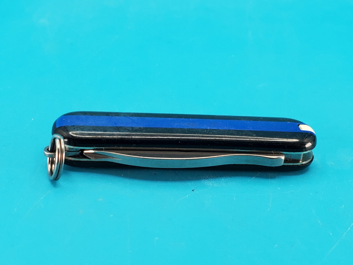 Victorinox Rally BLACK & BLUE Swiss Army Knife Multi Tool! PROJECT PEACEKEEPER