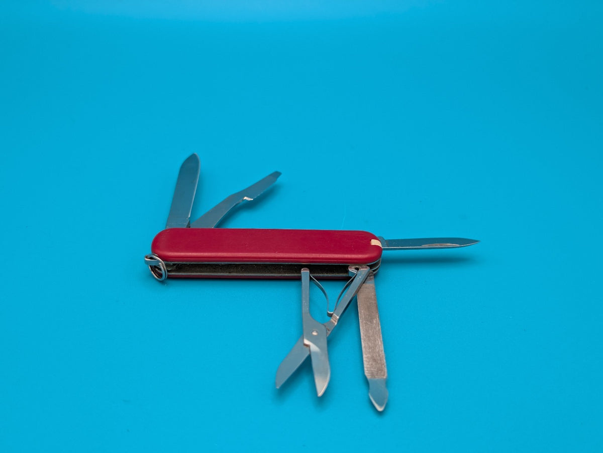 Victorinox Executive Swiss Army Knife, RED! FREE SHIPPING! RETIRED!