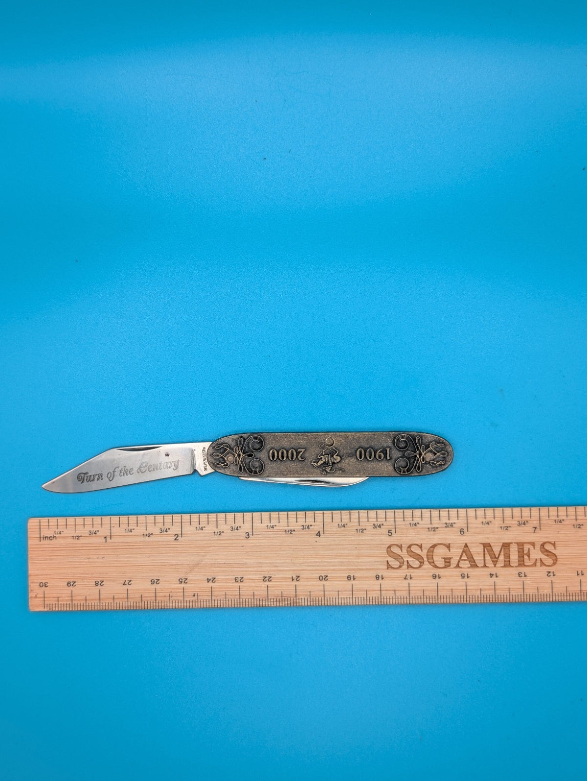 Vintage Winchester Trademark Jack Knife 1900-2000 Turn of the Century