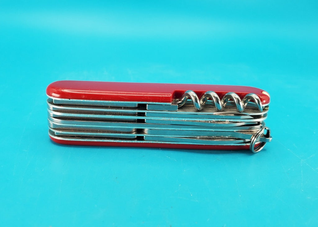 Victorinox Custom Ranger Swiss Army Knife Red Multi-Tool! With Fish Scaler!