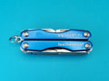 Leatherman Squirt P4 Multi-Tool, Key Ring, Retired, BLUE!