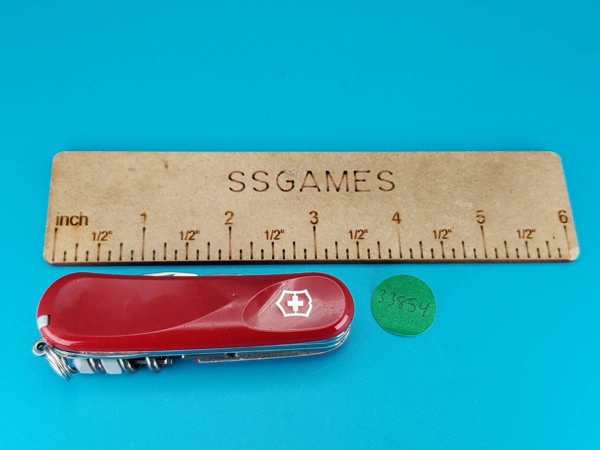 Victorinox Delemont Evo S14 Swiss Army Knife Multi Tool! 85mm Red