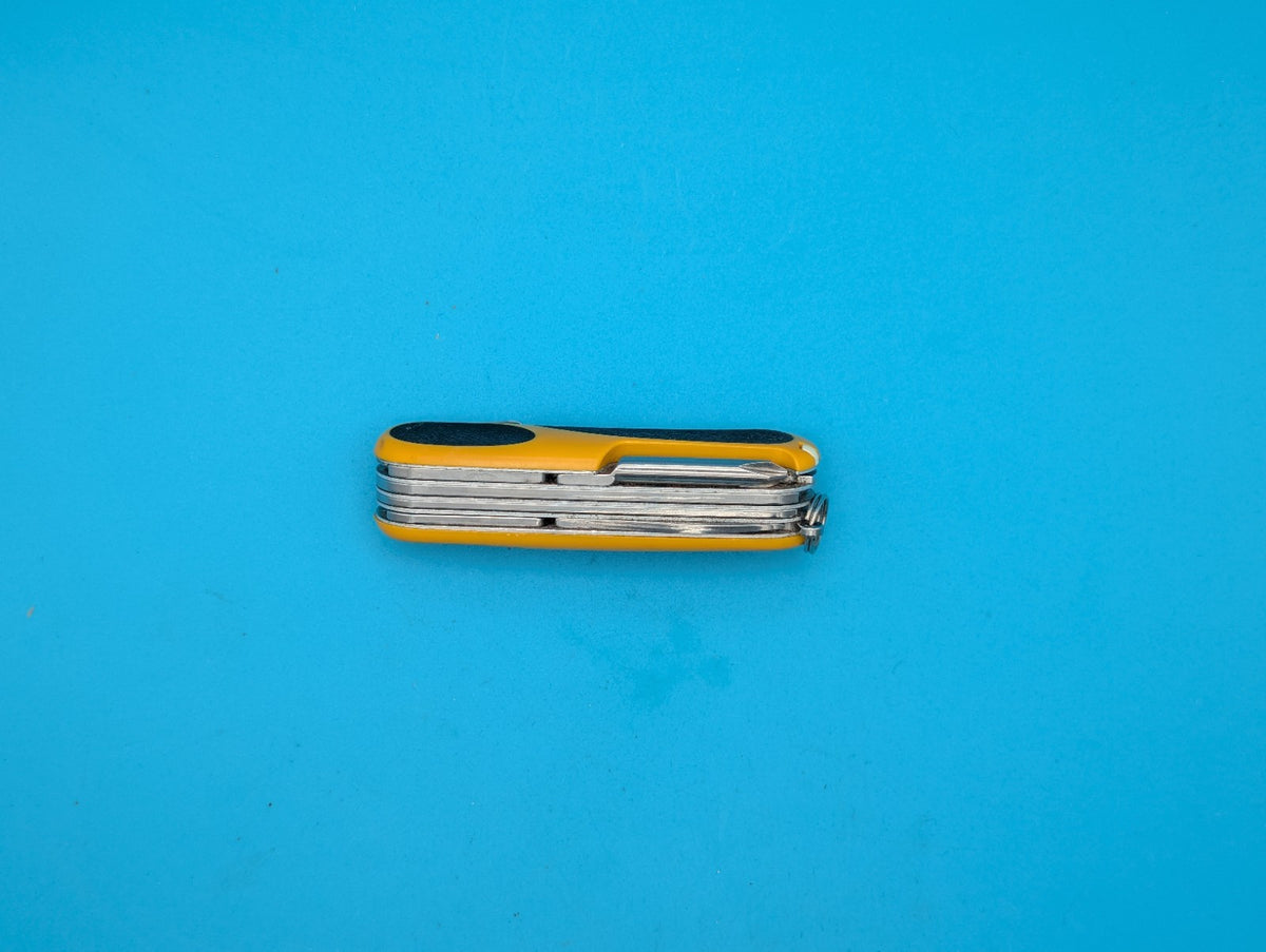Victorinox EvoGrip S18 Yellow & Black Swiss Army Knife Multi Tool