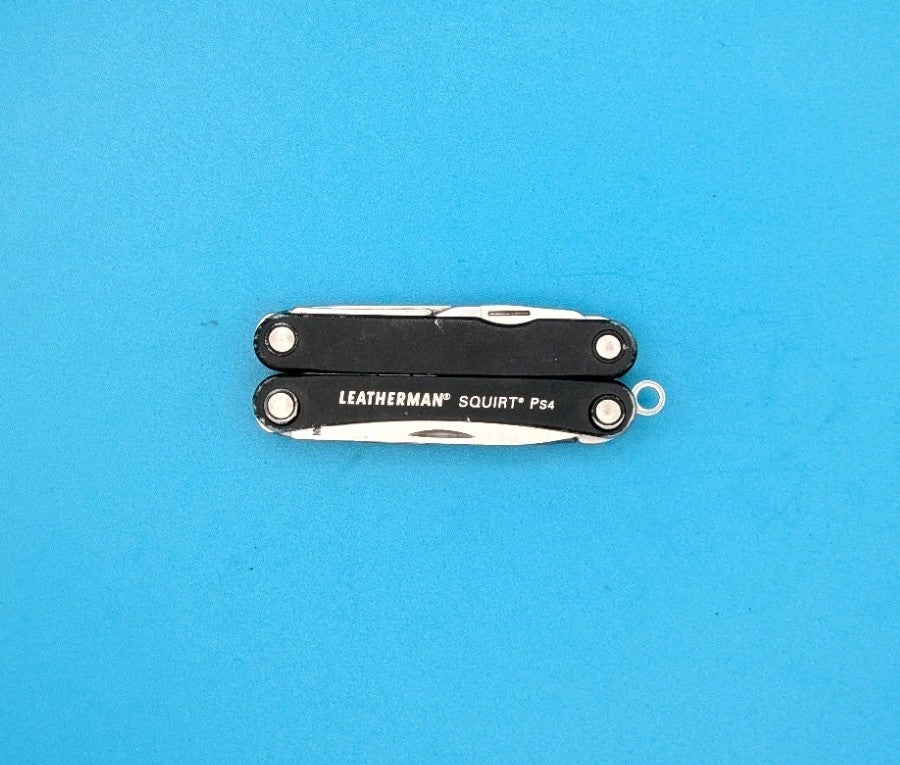 Leatherman SQUIRT PS4 Multi-Tool With Pliers Scissors Knife BLACK!