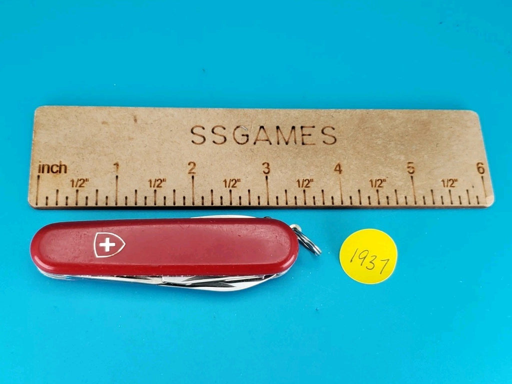 Vintage Victorinox Economy Recruit Swiss Army Knife Multi Tool, 84mm