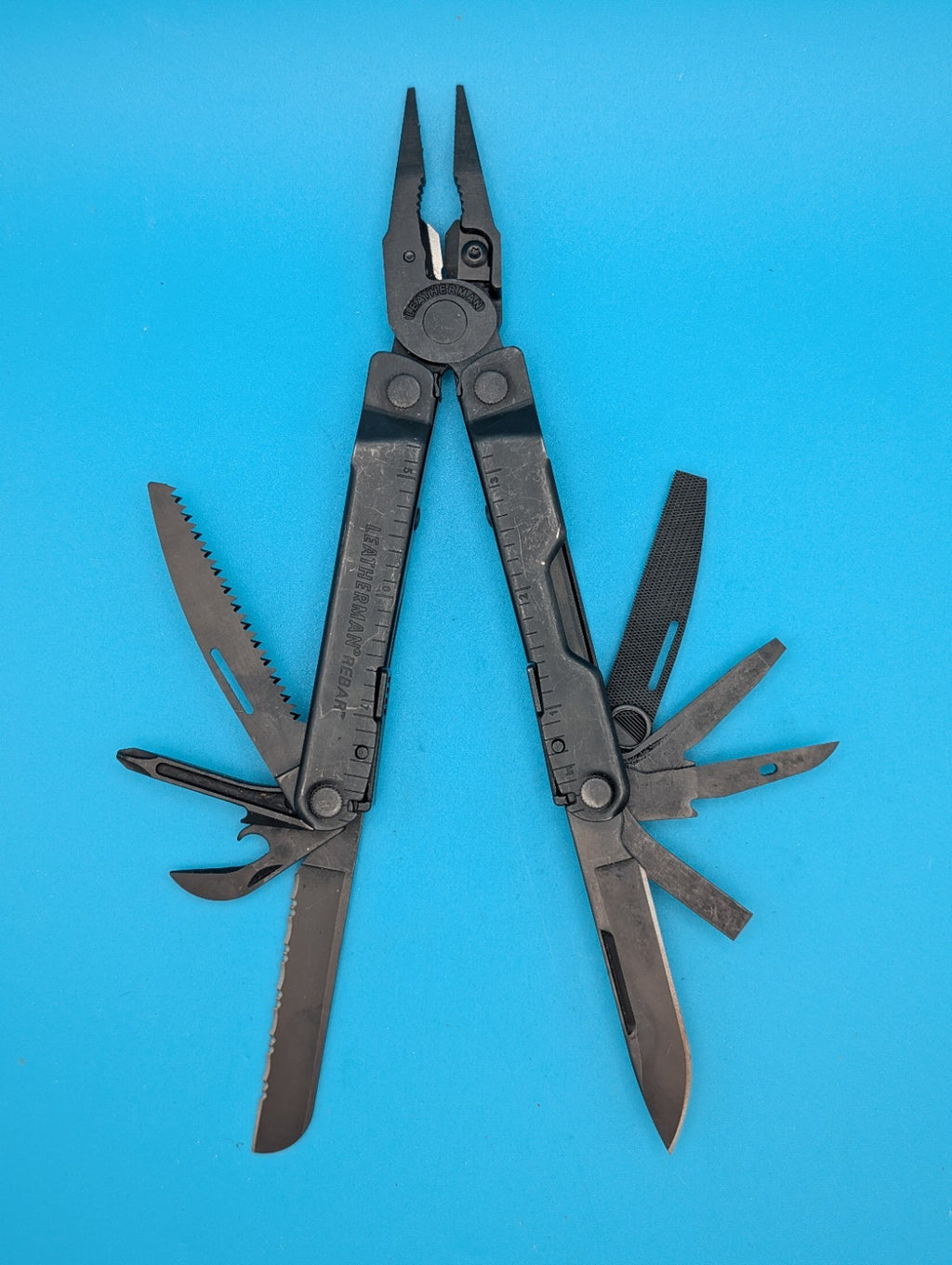 Leatherman Rebar Multi-Tool! BLACK OXIDE! WITH SHEATH!