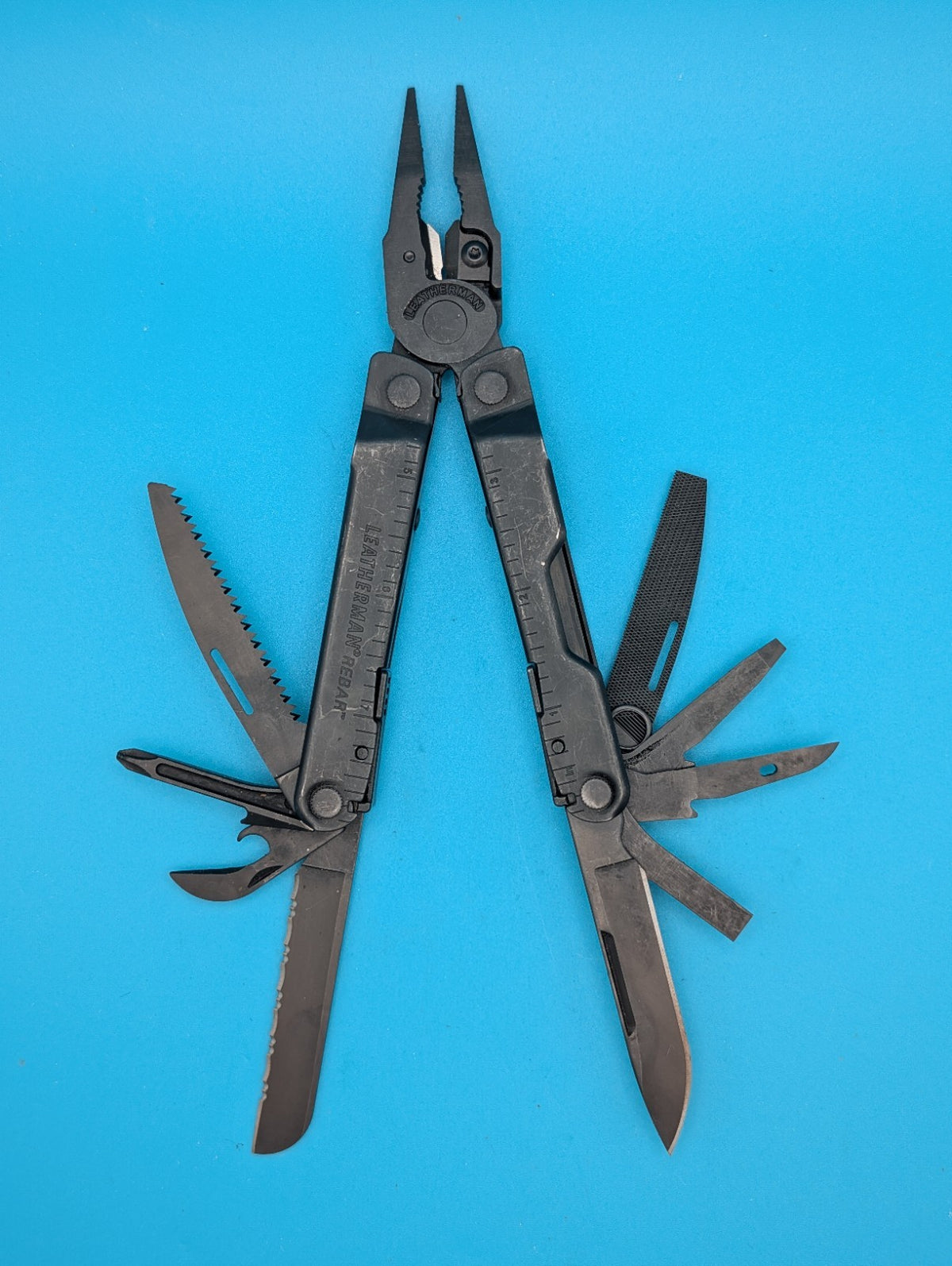 Leatherman Rebar Multi-Tool! BLACK OXIDE! WITH SHEATH!