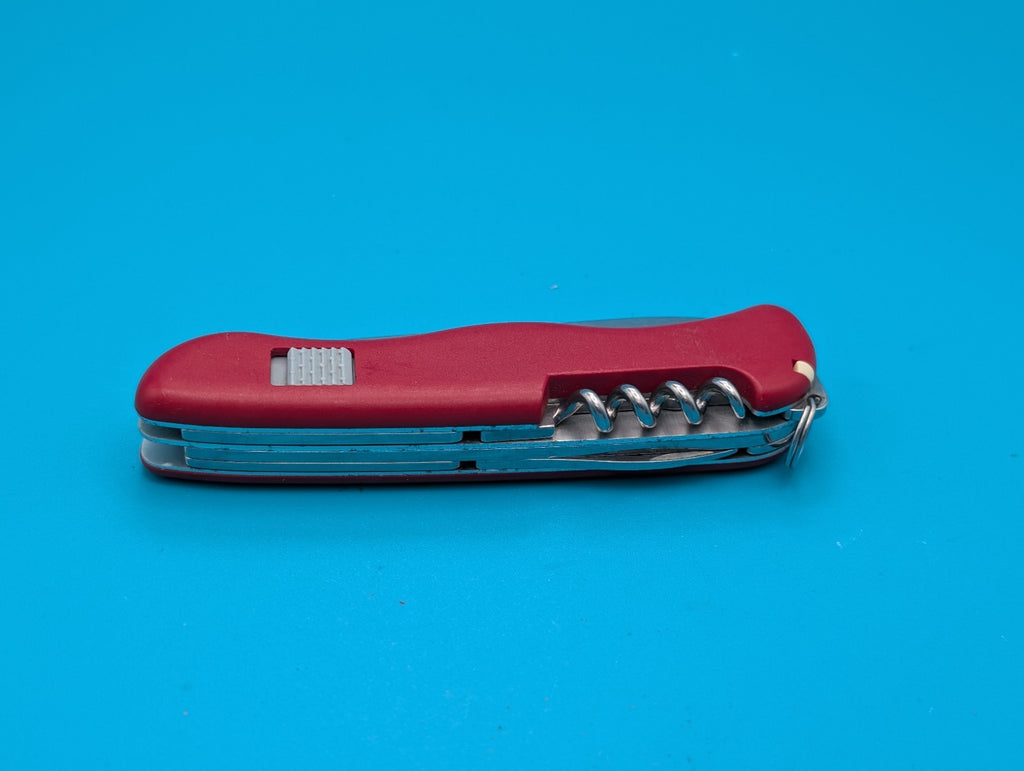 Victorinox Forester Red Original Slide Lock Swiss Army Knife Multi Tool! 111mm