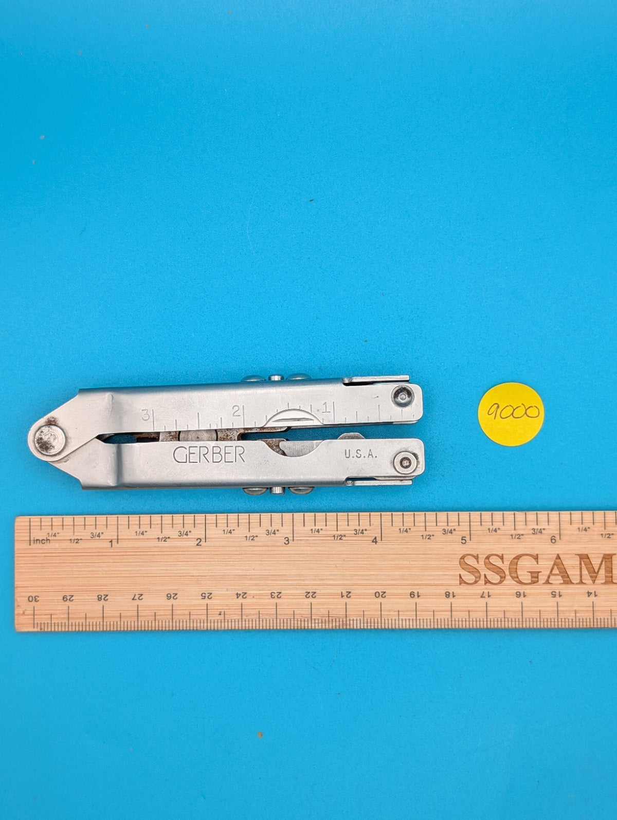 Vintage Gerber Stainless Steel Bluntnose MP400 Multi-Tool Pliers! With Sheath!