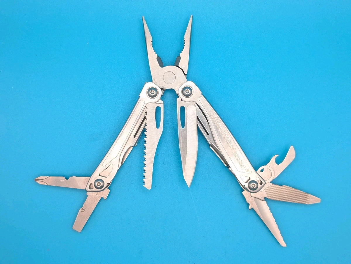 Leatherman Sidekick Multi-Tool, Knife, Pliers, Saw, Stainless! With Sheath!