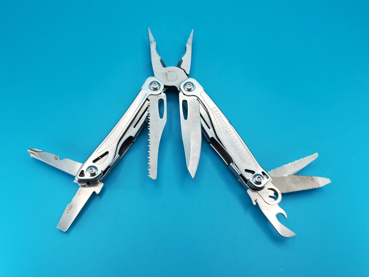 Leatherman Sidekick Multi-Tool, Knife, Pliers, Saw, Stainless!