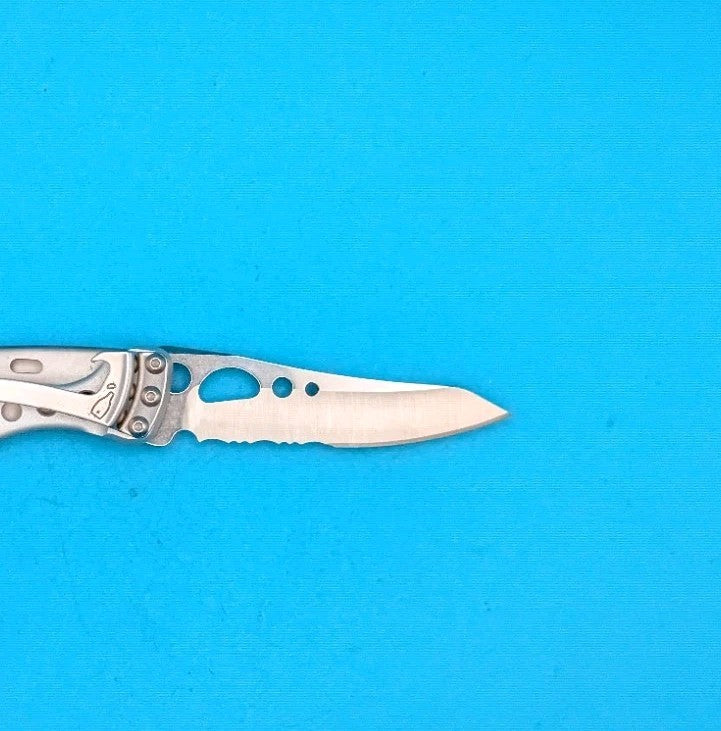 Leatherman Skeletool KBX Pocket Knife w/ Bottle Opener, SILVER!