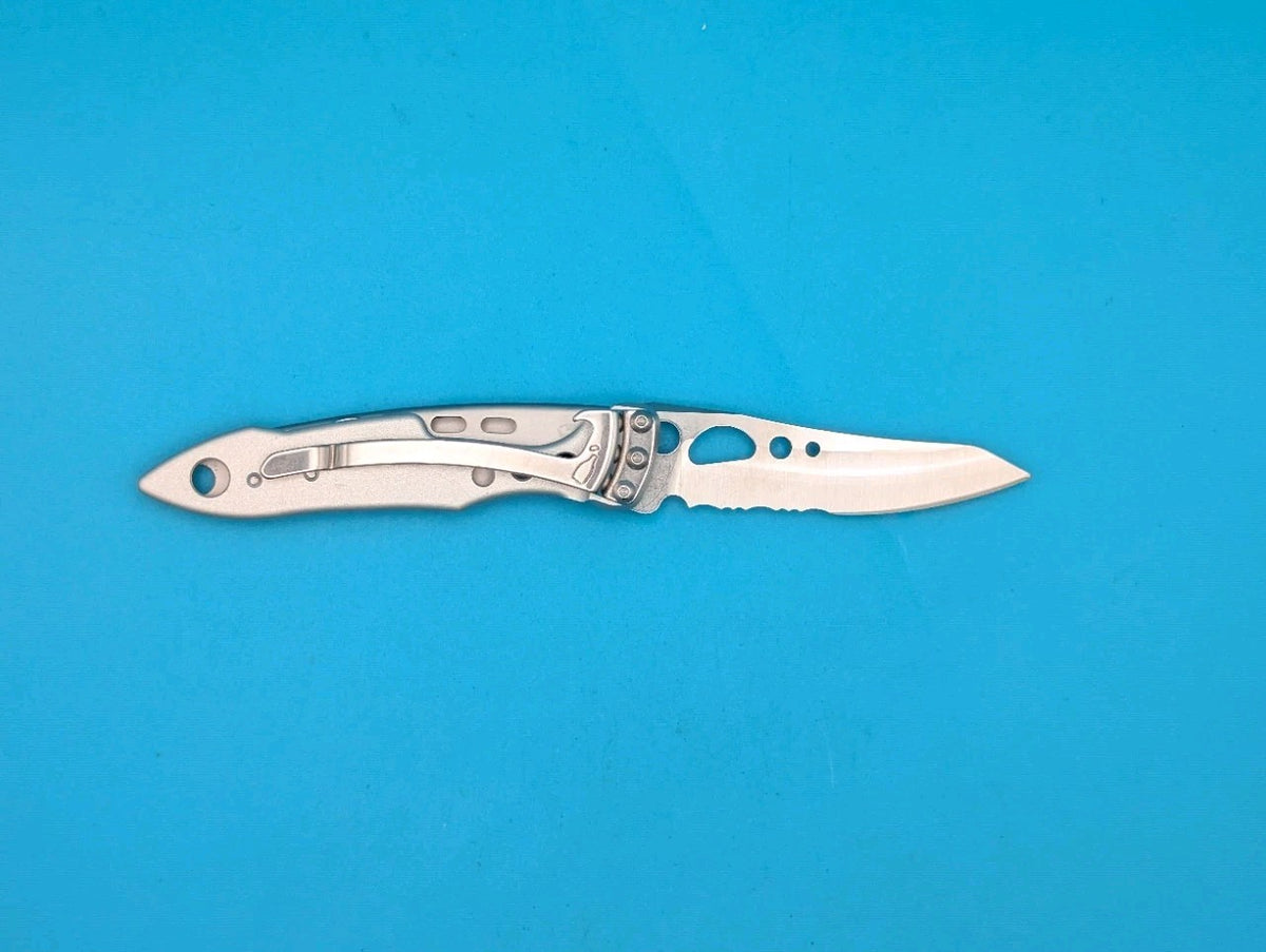 Leatherman Skeletool KBX Pocket Knife w/ Bottle Opener, SILVER!