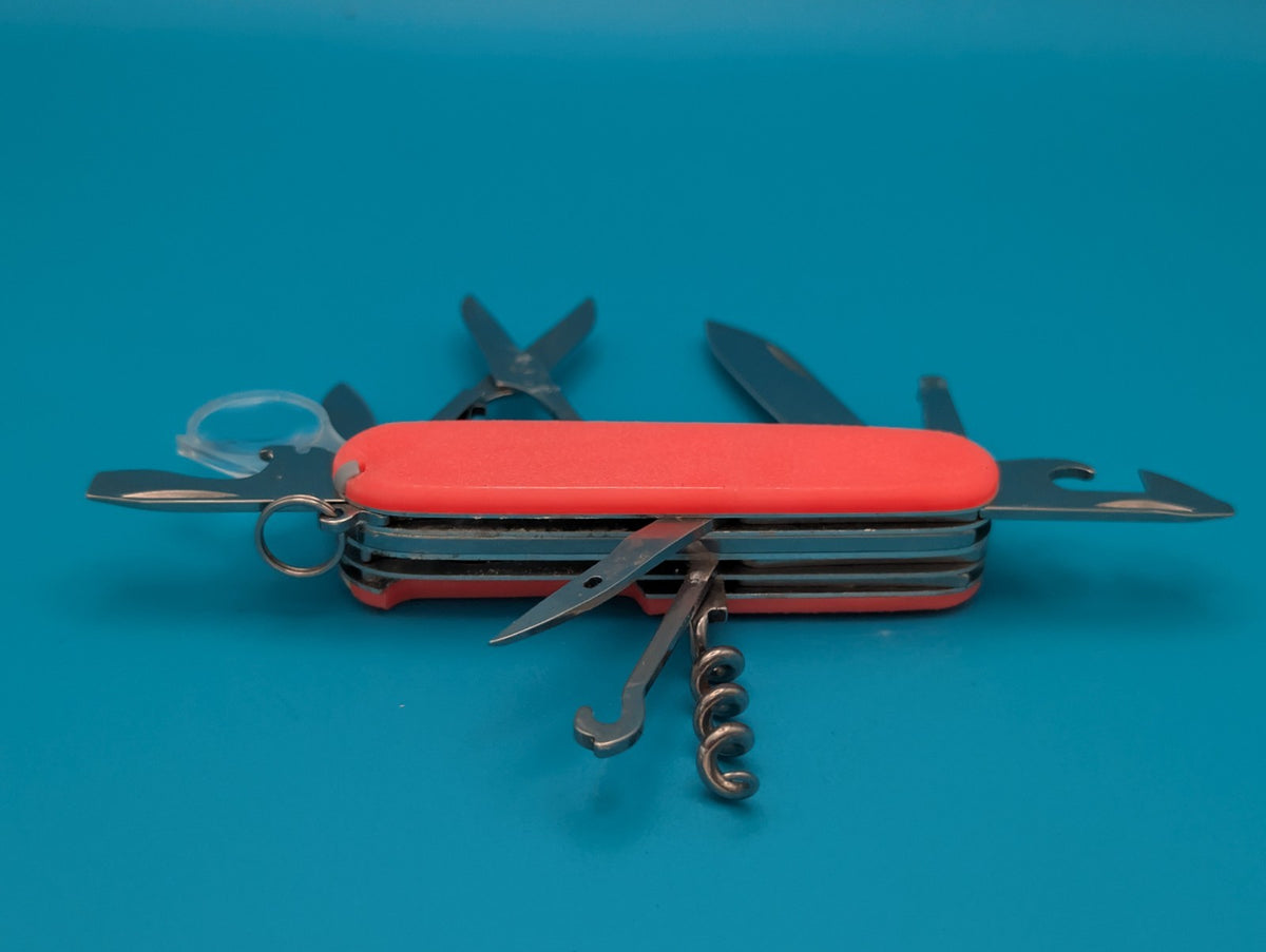 CUSTOM VICTORINOX EXPLORER GLOW IN THE DARK SWISS ARMY KNIFE!