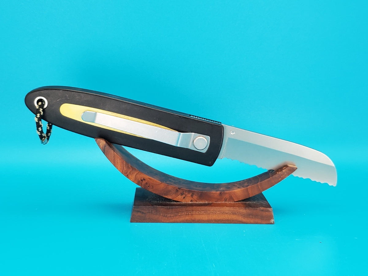 Buck CrossLock 180 RR – River Rafter Serrated Edge Liner Lock Pocket Knife!