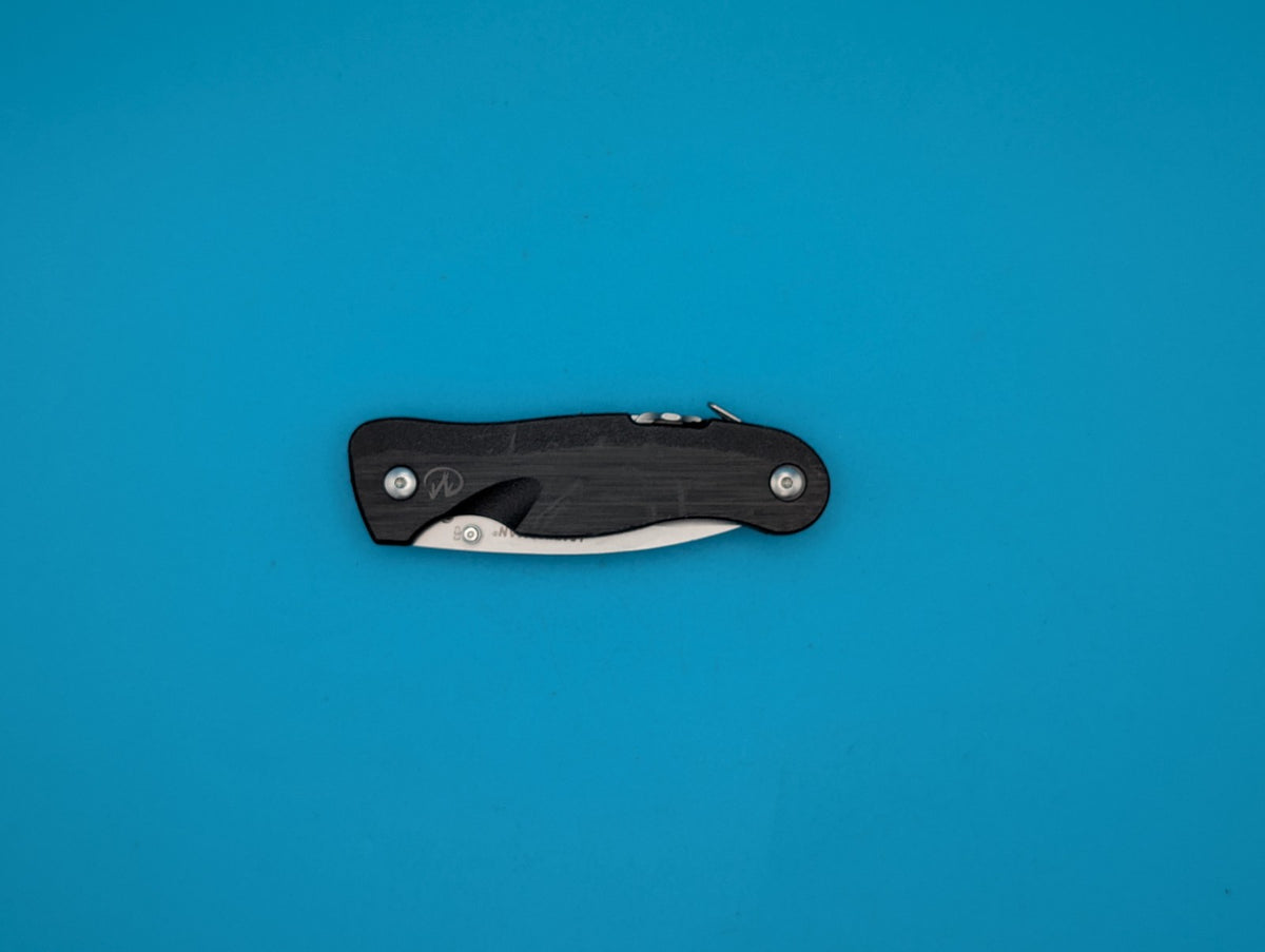 Leatherman Crater C33 Plain Edge Pocket Knife! Black!