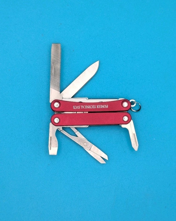 Leatherman SQUIRT PS4 Multi-Tool With Pliers Scissors Knife RED! *PIONEER TECH*