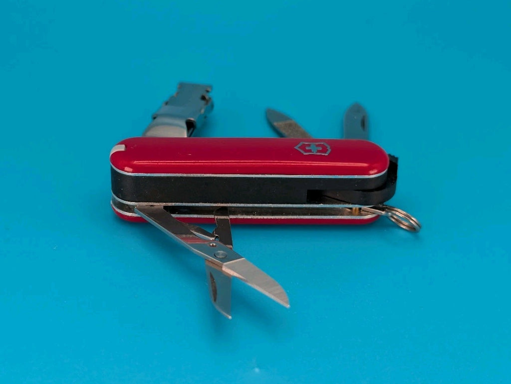 Victorinox Swiss Army Knife - Key Chain - Nail Clip 580 - Red! *HEIDI - SWISS*