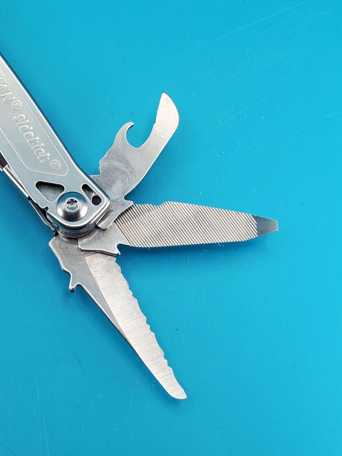 Leatherman Sidekick Multi-Tool, Knife, Pliers, Saw, Stainless!