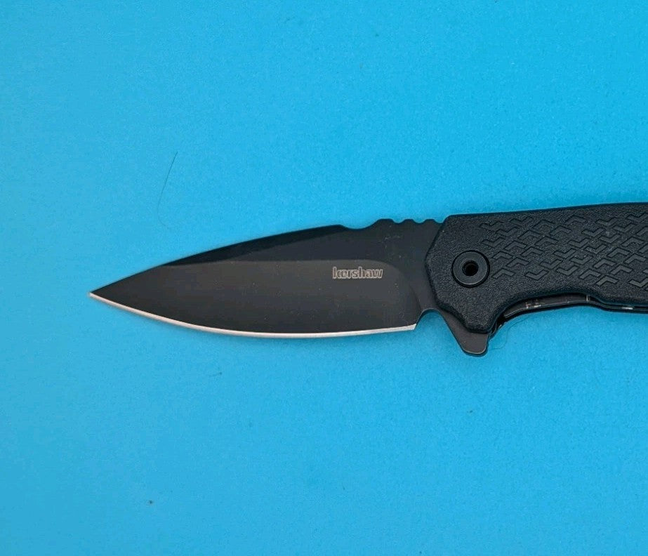 Kershaw Knives Conduit Liner Lock 1407 Black GFN Stainless Pocket Knife
