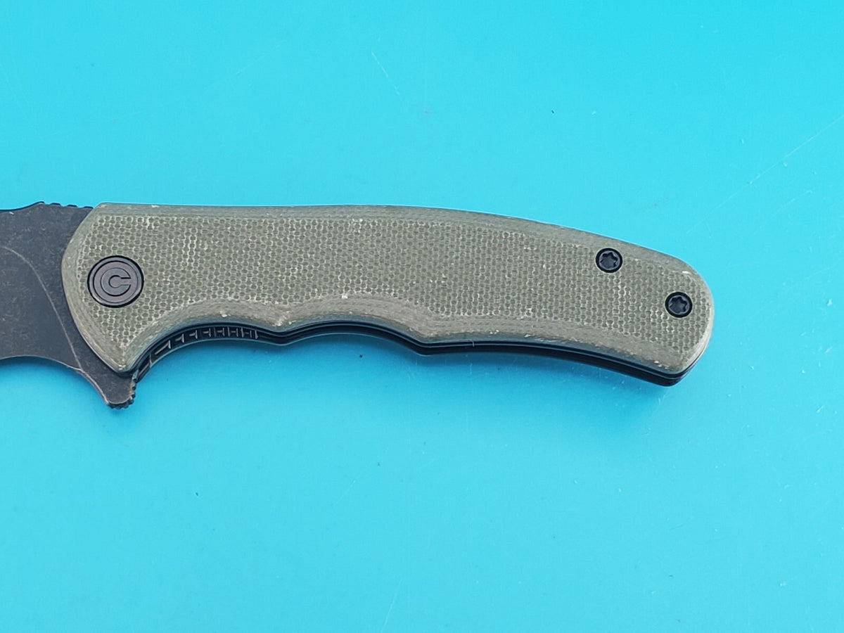 CIVIVI Mini Praxis Folding Pocket Knife, 2.98" D2 Steel Blade G10 Handle