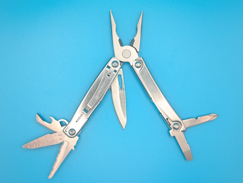 Leatherman Bolster 13 Tool Stainless Steel Multi-Tool! With Sheath!