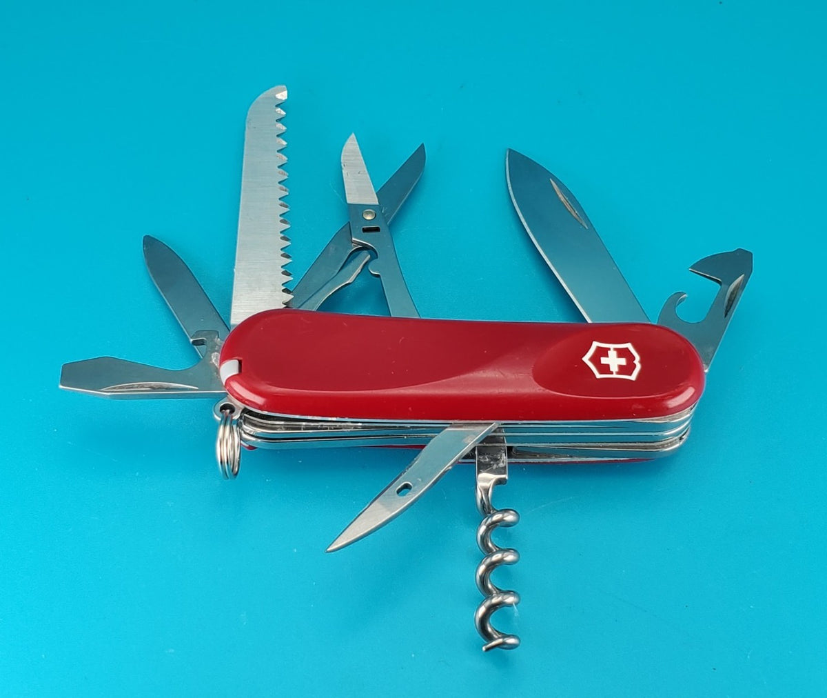 Victorinox Evo S17 Red Swiss Army Knife Multi Tool! NICE!