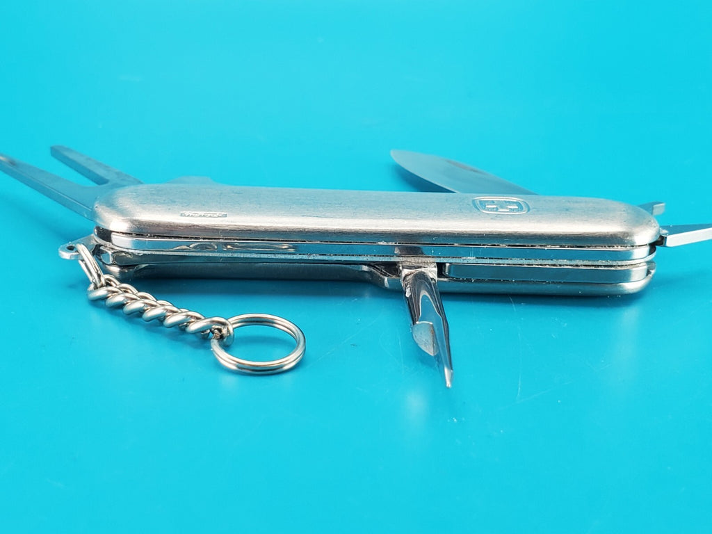 Wenger Golf Pro Stainless Steel Swiss Army Knife! RARE! *ACADEMY PETROLEUM*