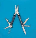 Leatherman Micra Multi-Tool, Knife, Scissors, Key Ring, Blue! CSXIP SECURE DATA