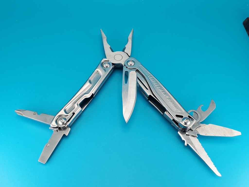 Leatherman Bolster 13 Tool Stainless Steel Multi-Tool!