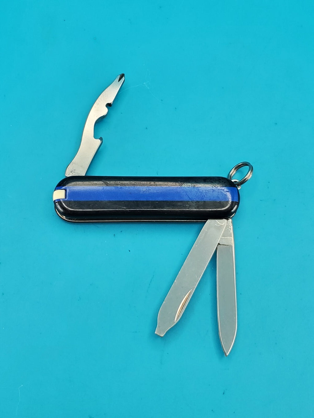 Victorinox Rally BLACK & BLUE Swiss Army Knife Multi Tool! PROJECT PEACEKEEPER