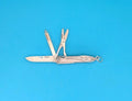 Vintage Original Leatherman Style PINK Knife Scissors Multi Tool!