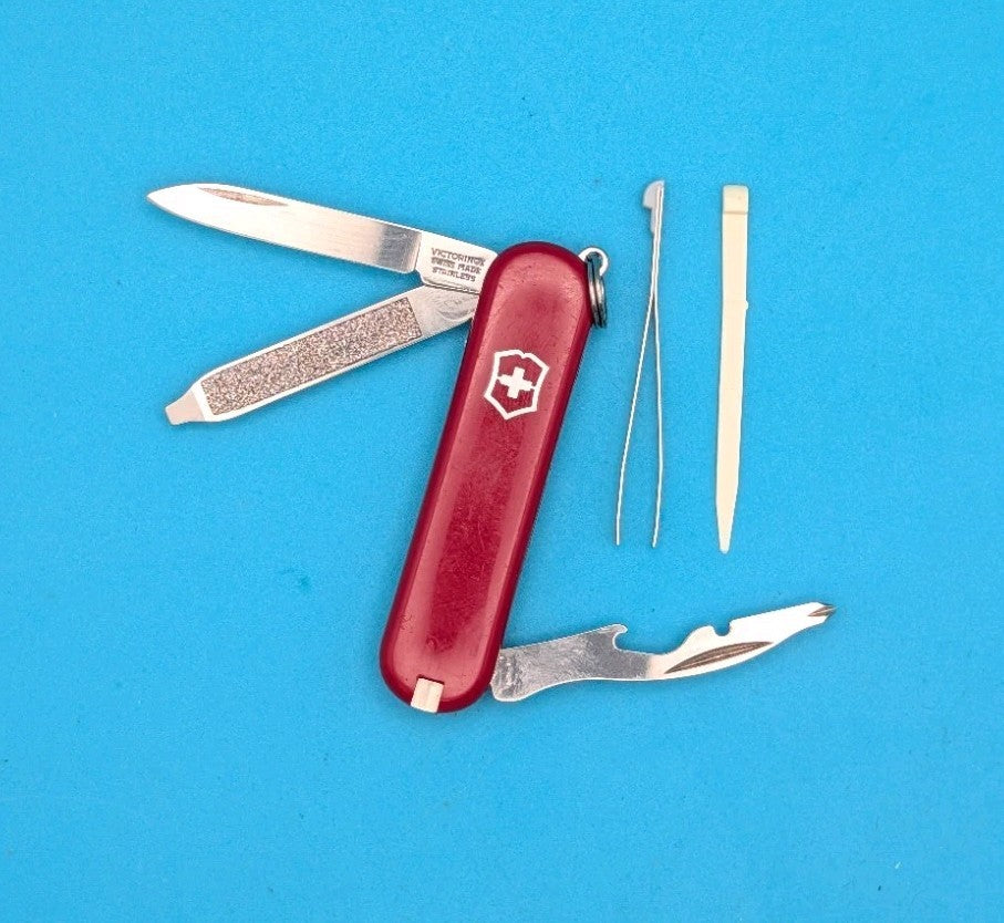 Victorinox Rally Red Swiss Army Knife Multi Tool! 58mm