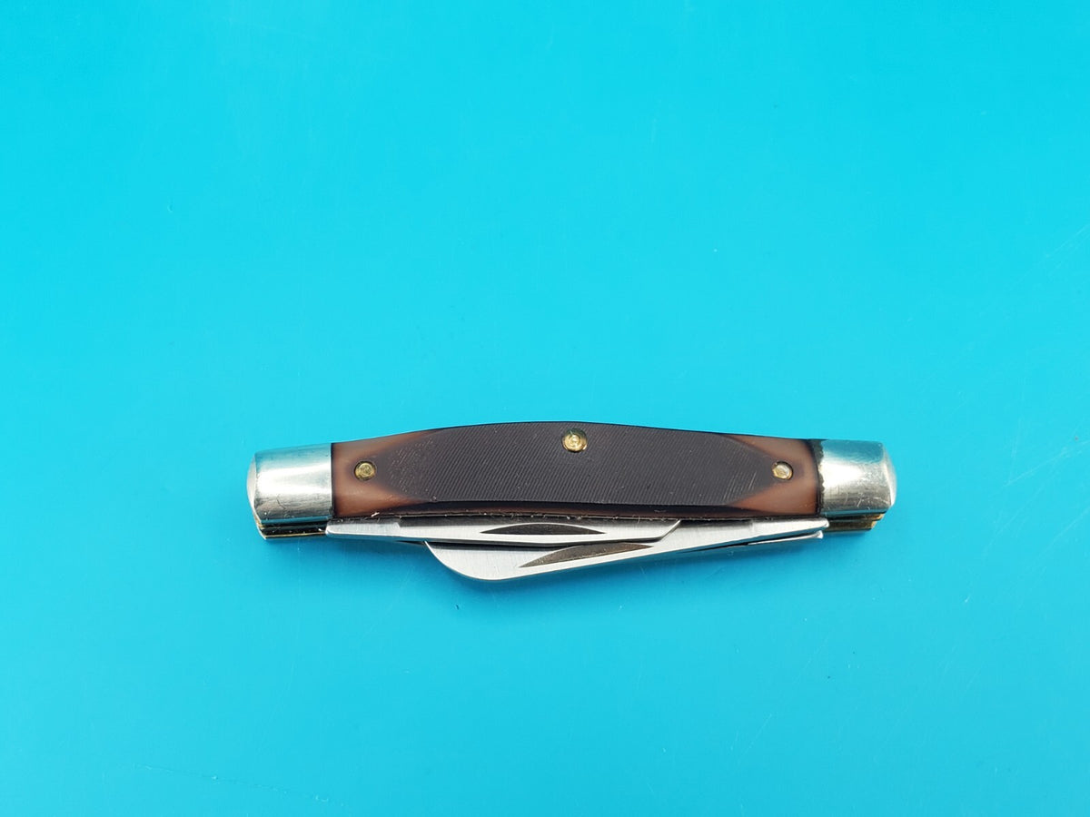 Vintage Schrade USA 340T 100th Anniversary 1904-2004 Three Blade Pocket Knife!
