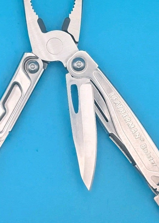 Leatherman Bolster 13 Tool Stainless Steel Multi-Tool! With Sheath!