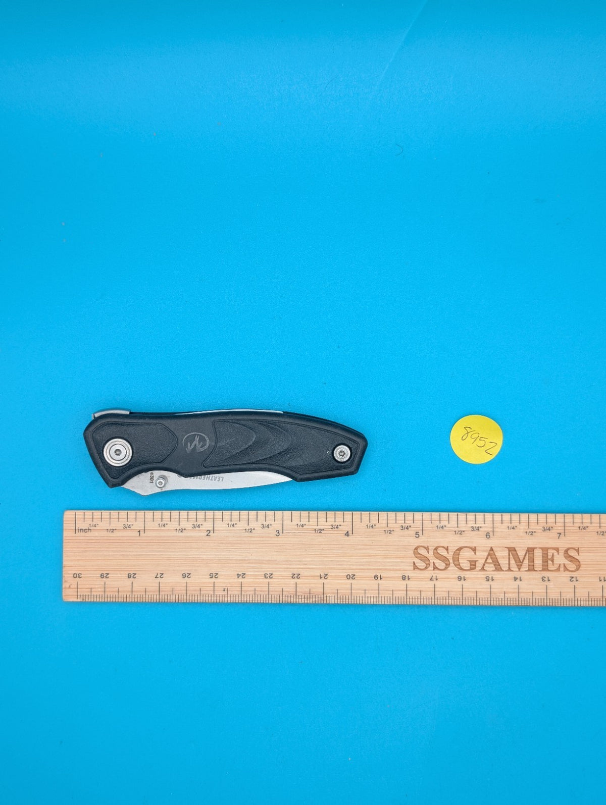 Leatherman C301 Combo Edge Liner Lock Folding Pocket Knife!