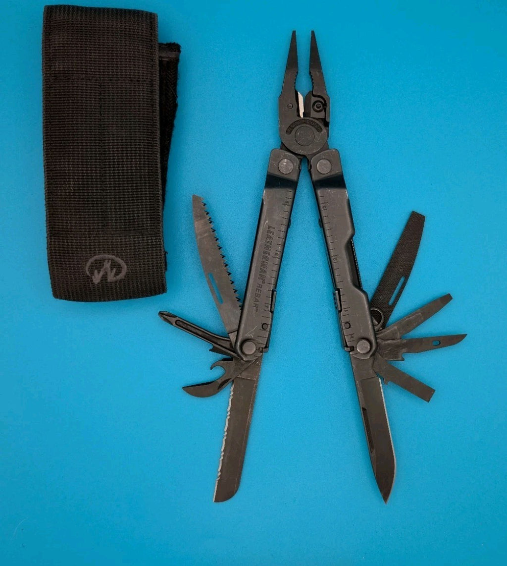 Leatherman Rebar Multi-Tool! BLACK OXIDE! WITH SHEATH!