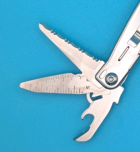 Leatherman Sidekick Multi-Tool, Knife, Pliers, Saw, Stainless