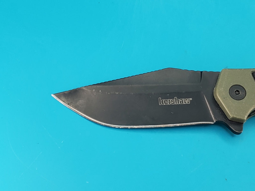 Kershaw 8760 Faultline Liner Lock Plain Edge Flipper Knife!