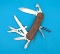 Victorinox Delemont EvoWood 17 85mm Swiss Army Knife Multi-Tool!