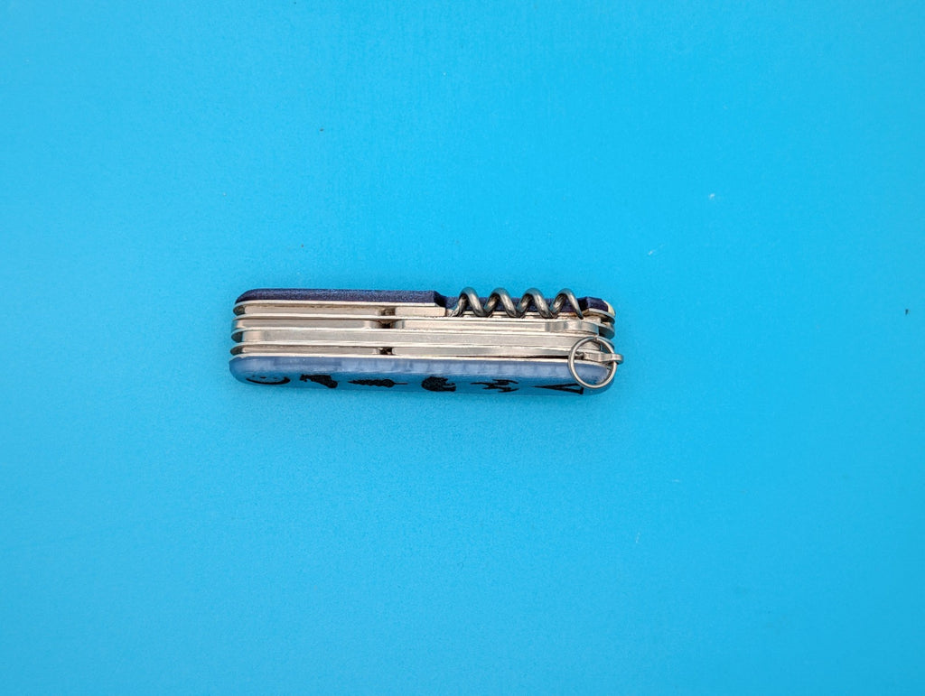 CUSTOM VICTORINOX EXPLORER SWISS ARMY KNIFE MULTI TOOL! 91mm