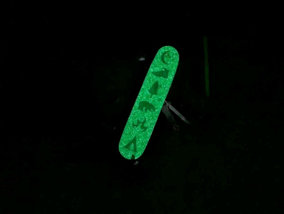 Victorinox Huntsman Firefly Green Glow in the Dark Swiss Army Knife Multi Tool!